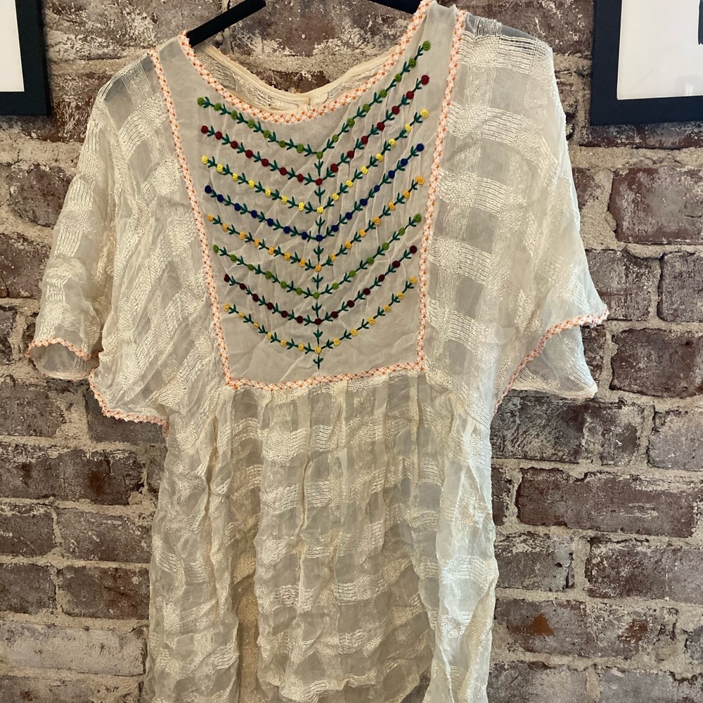 Delicate Free People Tunic